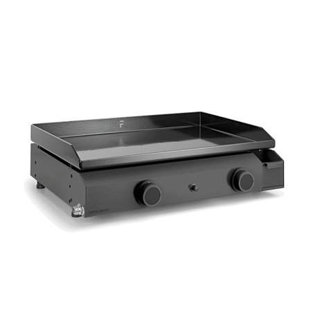 Forge Adour Plancha gaz 5000w plaque fonte émaillé 57.5x37.9cm baseg60a, Noir