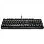HP Pavilion Gaming 500 - Clavier Mécanique Gaming QWERTY (Filaire - USB, Switch Red, Rétroéclairage LED 4 couleurs) - Noir