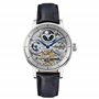 Ingersoll The Jazz Mens Automatic Watch I07702 with a Silver Dial and a Blue Genuine Leather Band