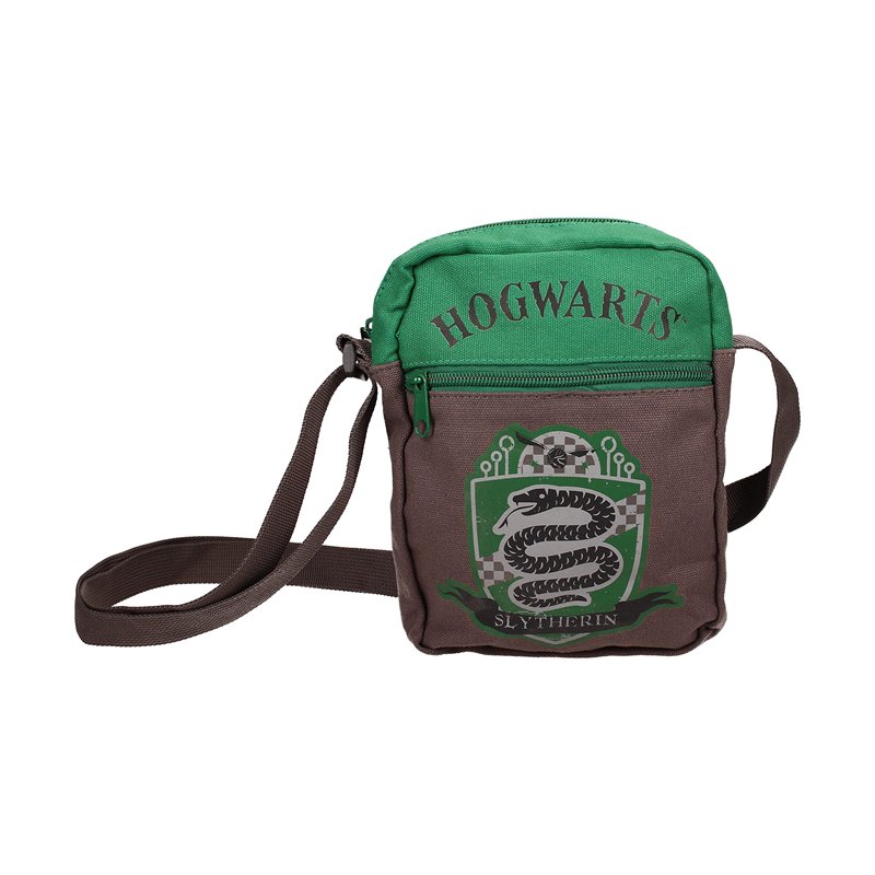 SD TOYS Bolsa Pequeña Tela Canvas Serpentard Harry Potter, Petit Sac en Toile Mixte, coloré, S