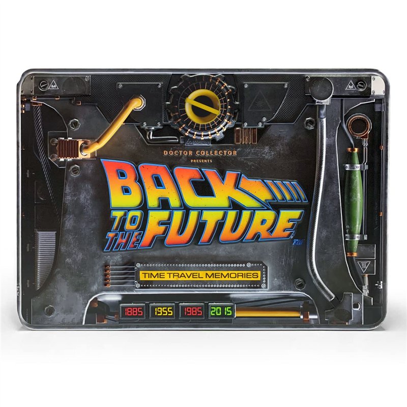 Doctor Collector Kit de Bienvenue Retour vers Le Futur, édition de Collection Officielle avec Accessoires exclusifs dans Une boî