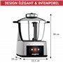 Magimix Cook Expert Connecté - Robot de cuisine Multifonction Connect 3,5L, Moteur Professionnel 1700W,Chrome mat