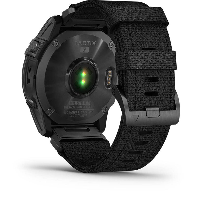 Image secondaire de Garmin TacX® 7 - Pro Ballistics Edition Montre Tactique GPS et Charge Solaire avec Applied Ballistics et Bracelet Nylon Numéro d