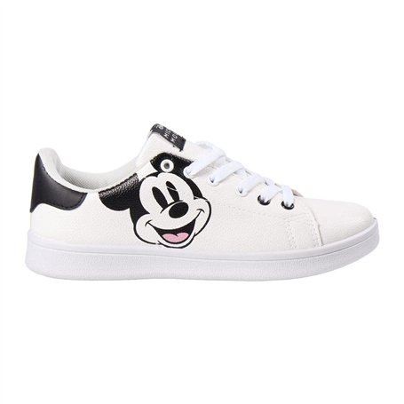CERDÁ LIFE'S LITTLE MOMENTS Garçon Blanches de Mickey Mouse | Baskets Combinant Style, Confort et Athlétisme-Licence Officielle