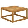 Table basse 68x68x29 cm Bois d'acacia solide