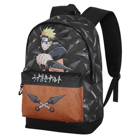 Naruto Weapons-Sac à Dos HS Fan 2.2, Noir, 31 x 44 cm, Capacité 24 L