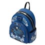 Loungefly Warner Brothers Harry Potter Ravenclaw House Tattoo Mini Backpack, Bleu, Taille unique, Harry Potter, Bleu, Taille uni