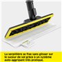 Set Suceur de Sol EasyFix Kärcher : Suceur de Sol à Technologie à Lamelles Innovantes, Serpillère Universelle pour Sol en Microf