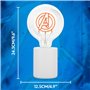 Paladone Lampe néon LED décorative Marvel Avengers – Ampoule en verre E27, cadeau de collection sous licence officielle Superher