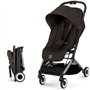 CYBEX - Poussette ultra compacte et confortable - ORFEO - 4 roues - Chocolate Brown