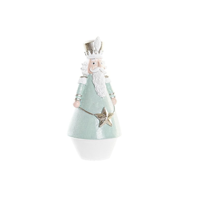 Décorations de Noël DKD Home Decor Résine Casse-Noisette (8 x 8 x 16 cm)