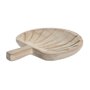 Centre de Table DKD Home Decor Marron Naturel Tropical Feuille d'une plante 29 x 23 x 4 cm