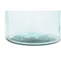 Vase Home ESPRIT Transparent Joncs Cristal recyclé Naturel 25 x 25 x 75 cm