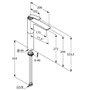Kludi 522980575 Balance Robinet de lavabo, Chrome