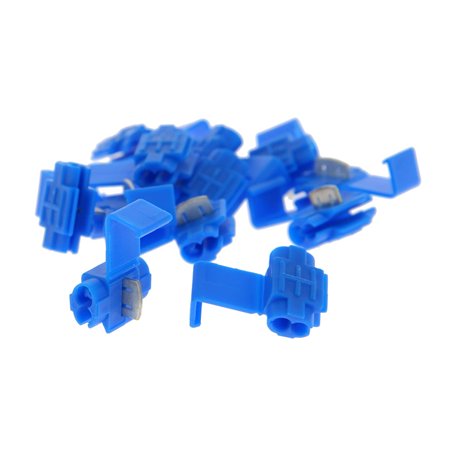 XL Tech 102650 12 connecteurs raccords de dérivation automatiques section 1.0-2.5 mm² / 18-14 AWG
