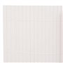Clôture de jardin double face 110x300 cm Blanc