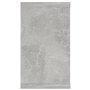 Étagères cube murales 2 pcs Gris béton 80x15x26,5 cm Aggloméré