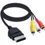 Link-e : Cable de Connexion Audio Video Compatible avec Console Microsoft XBOX Première Génération (NON Compatible XBOX 360 ou X