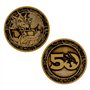 Donjons & Dragons Pièce de monnaie originale 50e anniversaire Boîte rouge