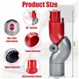 Adaptateur pour Meubles Bas à Dégagement Rapide 970790-01 Compatible avec Aspirateur Dyson V7 V8 V10 V11 V15 Accessoires Aspirat