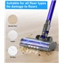 Brosse de rechange pour aspirateur Dyson V6 DC59 DC61 DC62 DC74 compatible avec la lumière LED pour le nettoyage des sols et des