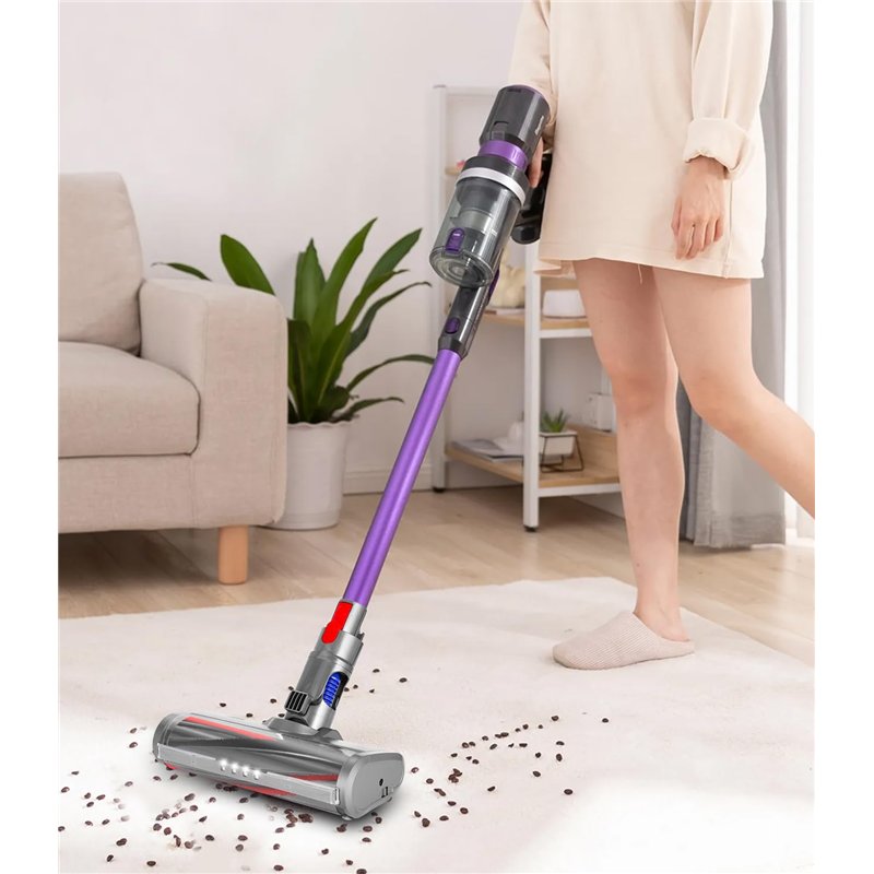 Image secondaire de Brosse Compatible avec Dyson Aspirateurs V7 V8 V10 V11 V15, Tête de Brosse Nettoyage à Entraînement Direct Accessoire avec 4 Lumières LED