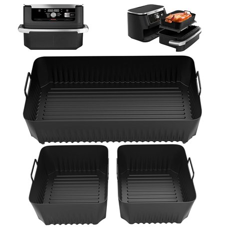 3Pcs Moule Silicone Air Fryer