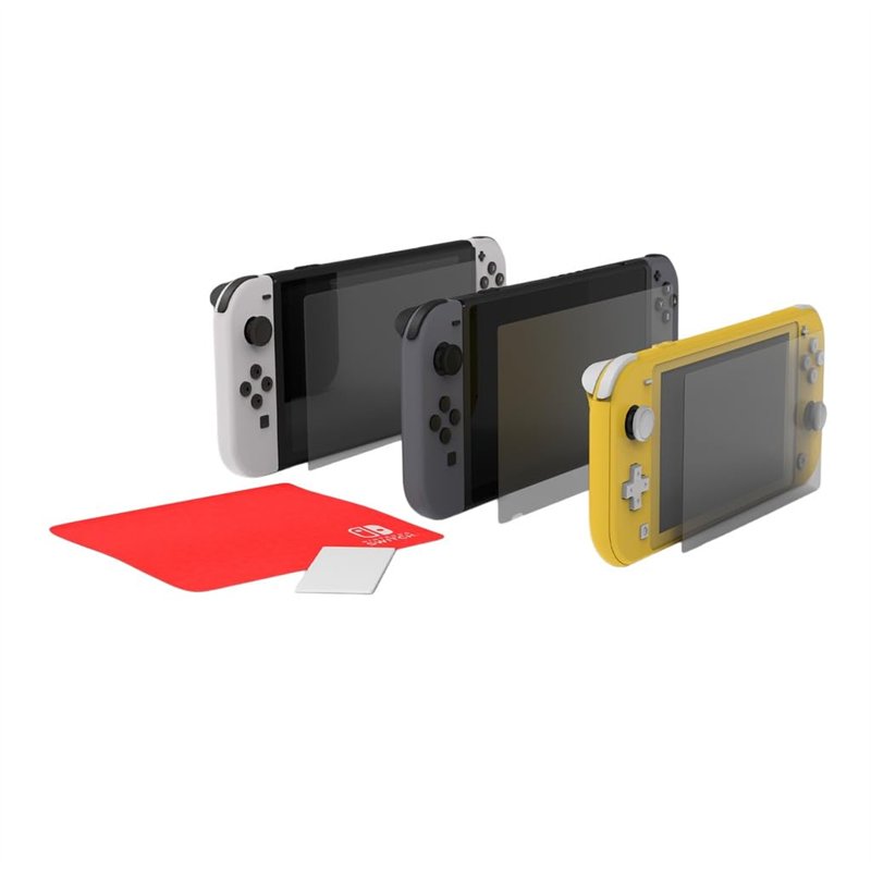 PowerA Anti-Glare Screen Protector Family Pack for Nintendo Switch