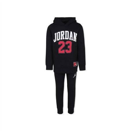 Jordan Combinaison pour enfant Jersey Pack Noir Code 85C651-023, Noir / Rouge / Blanc, 4-5 ans