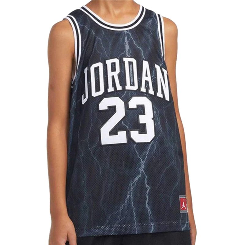 Nike Canotta Nero/bianco 95C655 NERO/BIANCO 13-14 anni