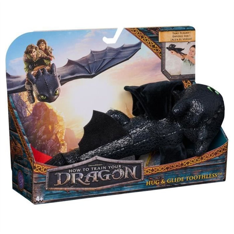 Image secondaire de SPIN MASTER PELUCHE DELUXE KROKMOU 30 CM Dragons Movie