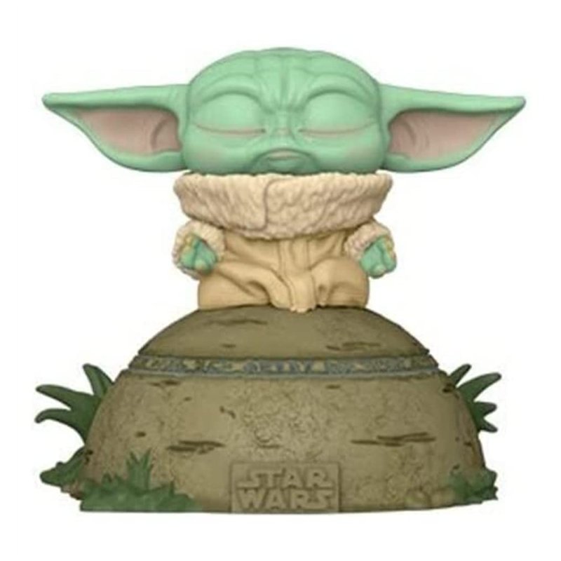 Funko Pop! Deluxe: Star Wars: The Mandalorian - Grogu Using Force (The Child, Baby Yoda) - (Grogu Using Force (The Child, Baby Y