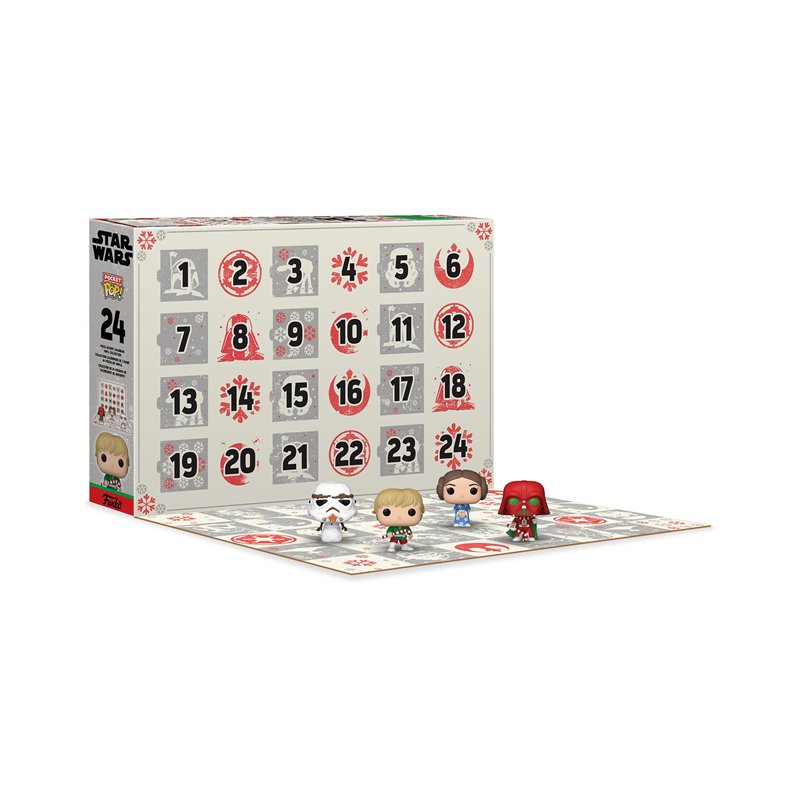 Image secondaire de Funko Advent Calendar: Star Wars Holiday - Darth Vader - Dark Vador- Calendrier de L'avent - 24 Jours de Surprise - Mini-Figurin