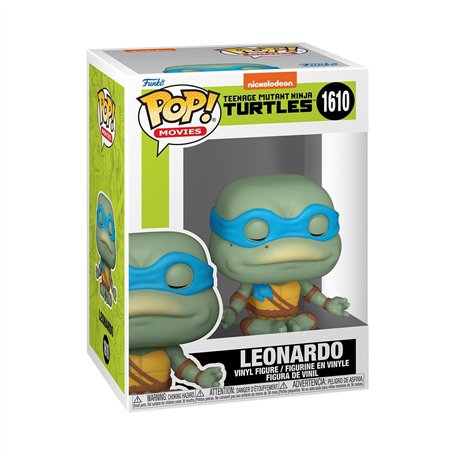 Funko Pop! Movies: Teenage Mutant Ninja Turtles (TMNT) - Leonardo - (Meditating) - TMNT 1990 - Figurine en Vinyle à Collectionne