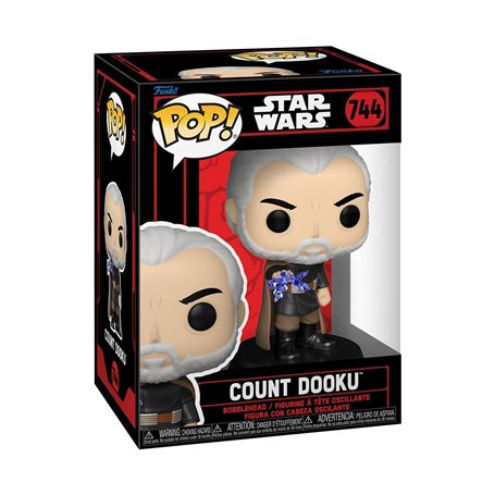 Funko Pop! Star Wars: Star Wars Darkside - Count Dooku - Figurine en Vinyle à Collectionner - Idée de Cadeau - Produits Officiel