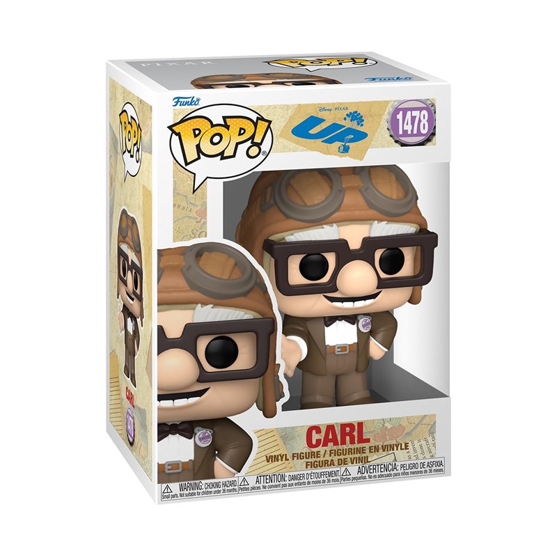 Funko Pop! Disney: UP - Carl Fredricksen - Figurine en Vinyle à Collectionner - Idée de Cadeau - Produits Officiels - Jouets po