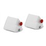 Moulinex Lot de 2 Cartouches Anti-Calcaire Fers Simply and Purely XD9030E0 Blanc