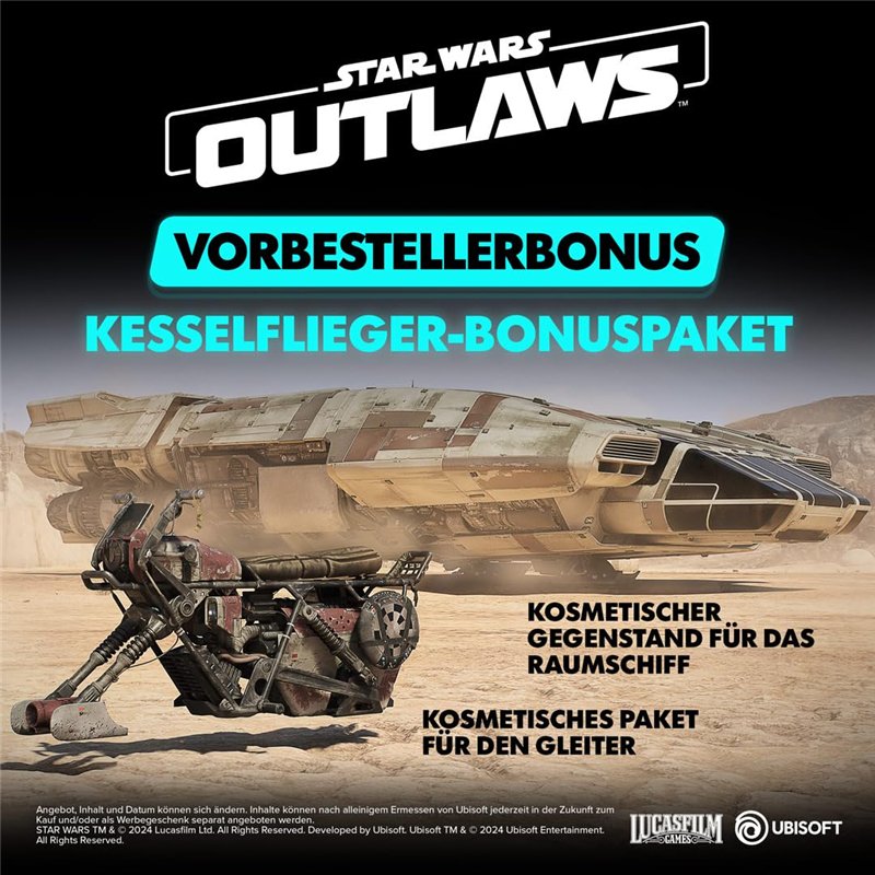 Image secondaire de STAR WARS OUTLAWS PS5