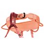 Petzl Corax LT Ceinture d'escalade pour femme Corail sable Taille XS