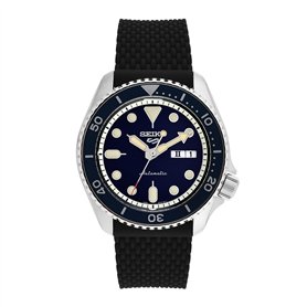 Seiko Montre Homme 5 Sport en Polyuréthane Noir Etanche