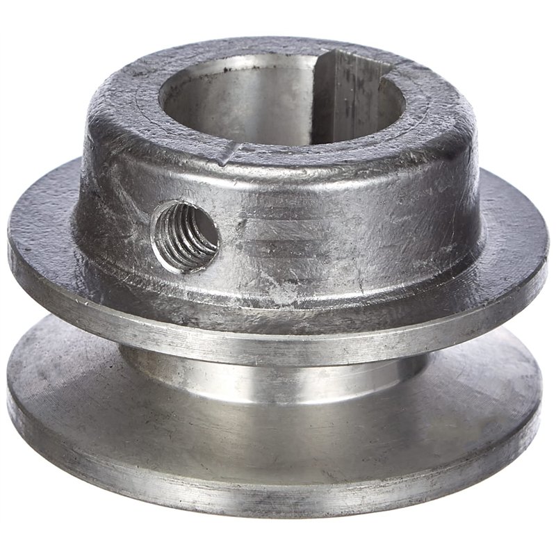 Fartools 117230 Poulie aluminium Diamètre 50 mm Alésage 24 mm