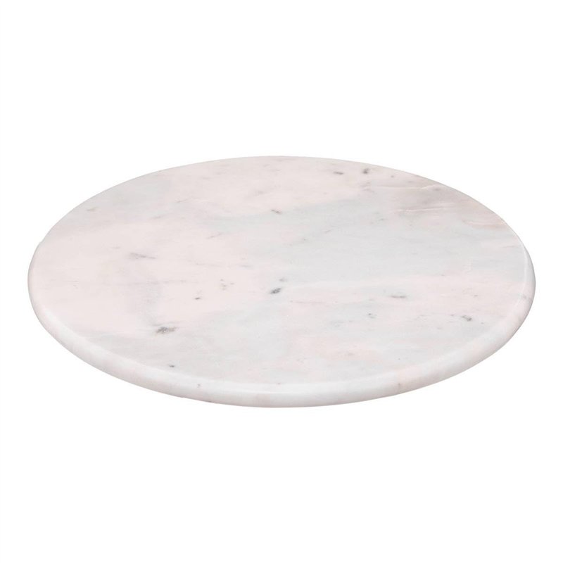 Image secondaire de Secret de gourmet Assiette en marbre blanc D30