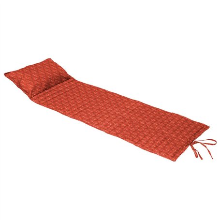 Hespéride - Coussin de transat Enroulable adiya Ambre 180x60cm en Polyester