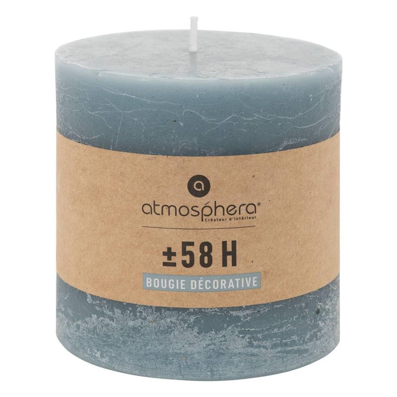 Image secondaire de Atmosphera - Bougie ronde Olia en coton D10cm