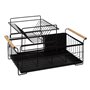 5 five simply smart Égouttoir 2 Niveaux en métal Blackwood