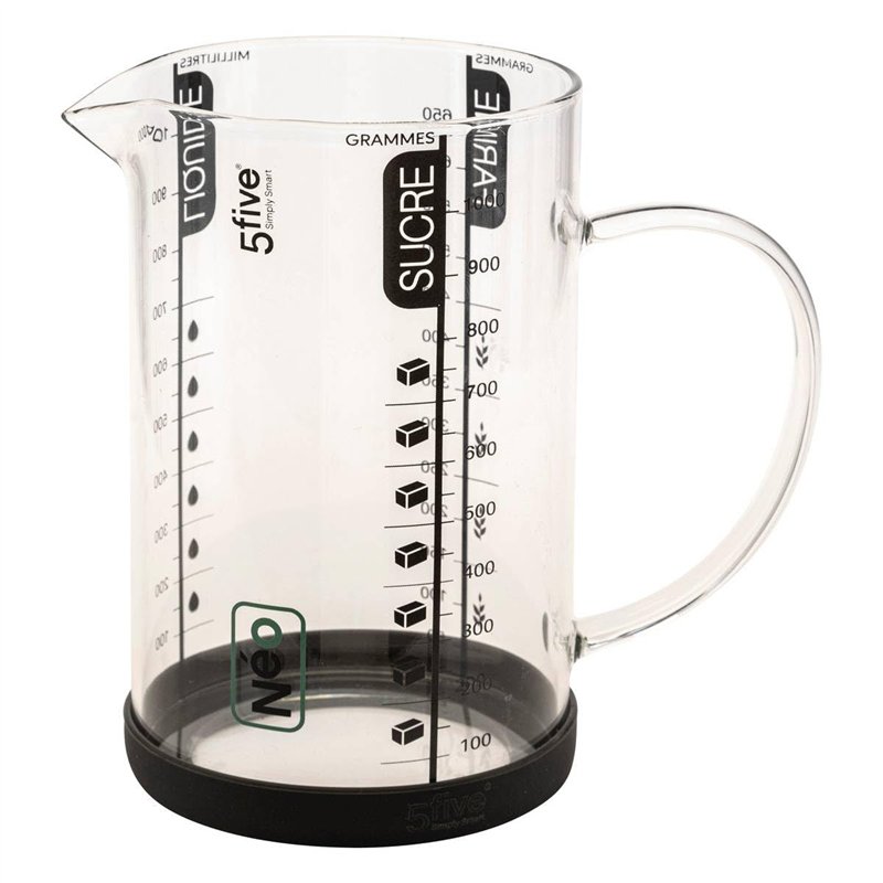 5five - verre doseur 1l silitop