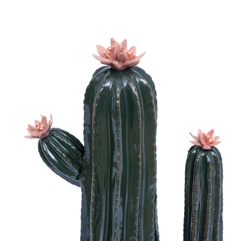 Image secondaire de Atmosphera - Cactus déco céramique h40cm Vert