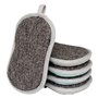 5five Lot de 5 éponges en microfibre pour récurer