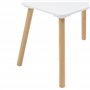 Atmosphera - Ensemble Table et 2 chaises Enfant Alex Blanc 3 pièces