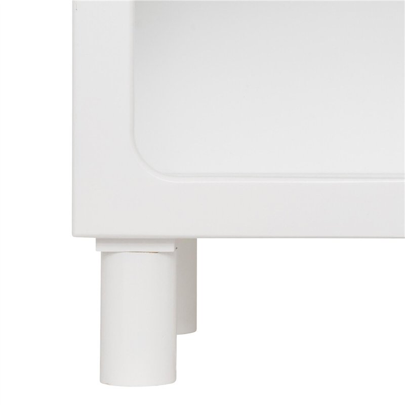 Image secondaire de Atmosphera - Chevet 1 Compartiment Tara Blanc 42x40x32cm